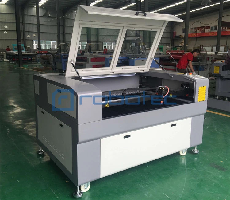 Máquina de corte de hierro y acero 1390, cortador láser de Co2 de 150W, máquina de corte y grabado láser con Ruida para Metal no metálico
