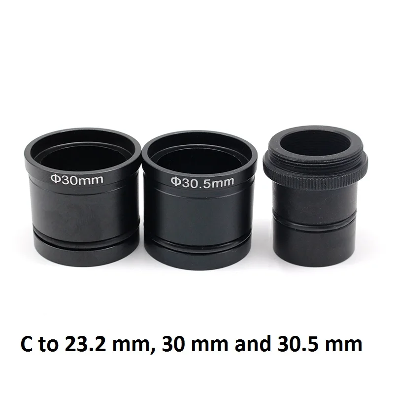 C-mount C Mount per 23.2 millimetri 30 millimetri di Diametro 30.5 millimetri Adattatore per Microscopio Collegare con Oculare Elettronico CCD Della Macchina Fotografica del USB