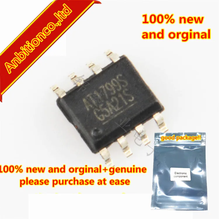 10pcs 100% new and orginal AT1799S-GRE AT1799S SOP8  2A Step-Down Voltage Regulator in stock