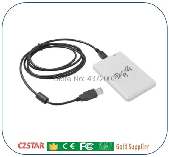 vehicle car integrated 9dbi antenna reader windshield tag card rfid long range rfid card reader wiegand for door gate controller