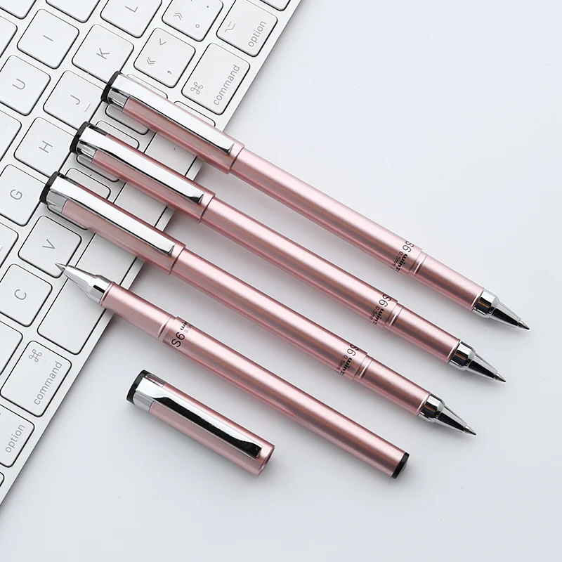 

12PCS Creativity of Neutral Pen for Simple Office Examination Students Use Black Signature Pen Gel Pens Stationery