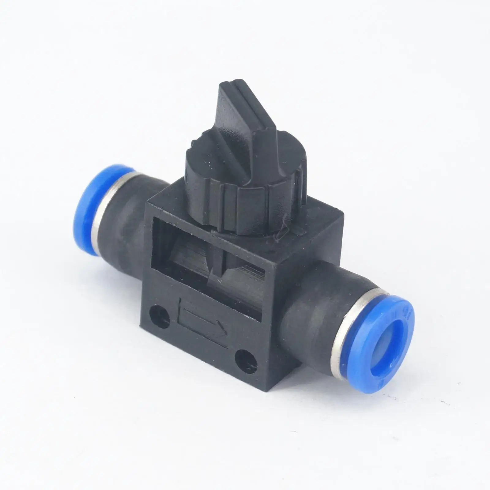 Fit Tube O/D 8mm Pneumatic Hand Shut off Valve Push In Connector Quick Release Air Fitting