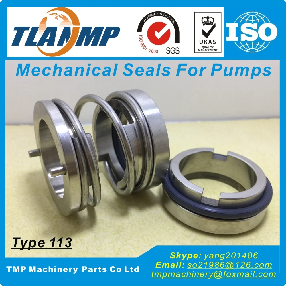 

113-40 Unbalanced TLANMP Mechanical Seals With O-Ring Seat For corrosive chemical Sewage pumps (Material:WWF)