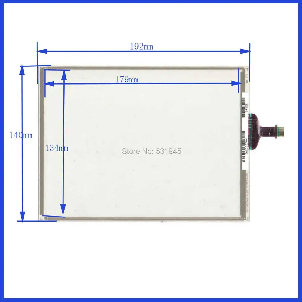 ZhiYuSun 192*140 New  Touch Screen 8lines 192mm*140mm for Industrial control universal screen GT/GUNZE USP 4484038 TDK-05