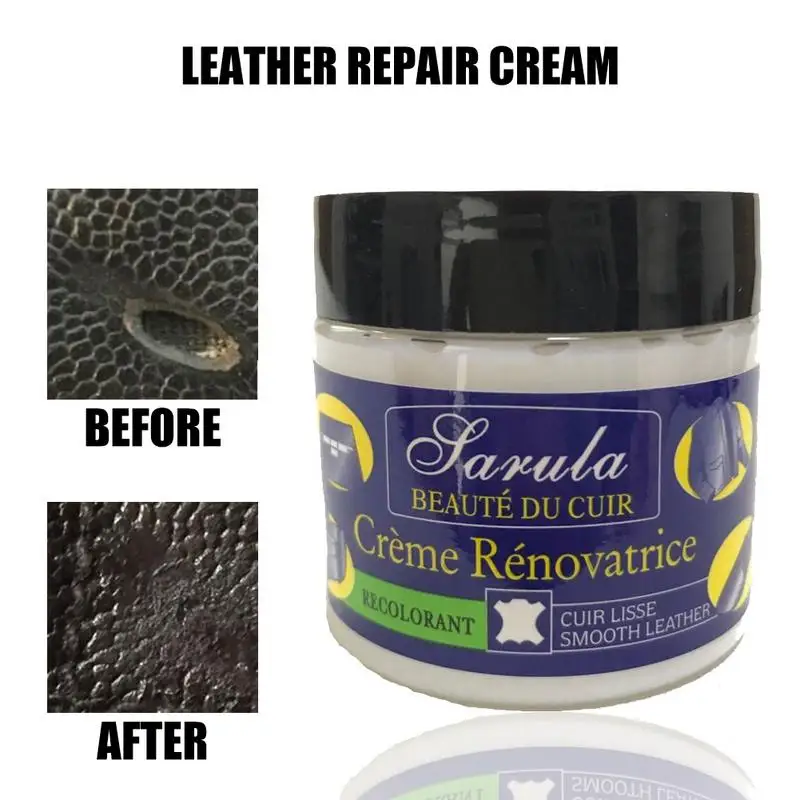 Leather Vinyl Repair Kit Auto Car Seat Sofa Coats Holes Scratch Cracks Rips Liquid Leather Repair Tool Restoration