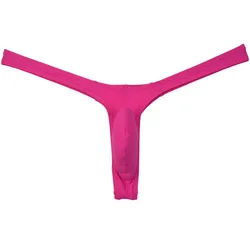 Men's Thong Underwear Sexy Low Rise T-Back Under Panties