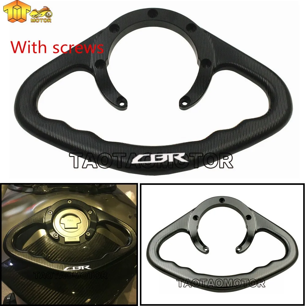 CK CATTLE KING Black For HONDA CBR600RR CBR1000RR CB1000R CB600 F CB900 Hornet Passenger Hand Grip Tank Grab Bar Handles Armrest