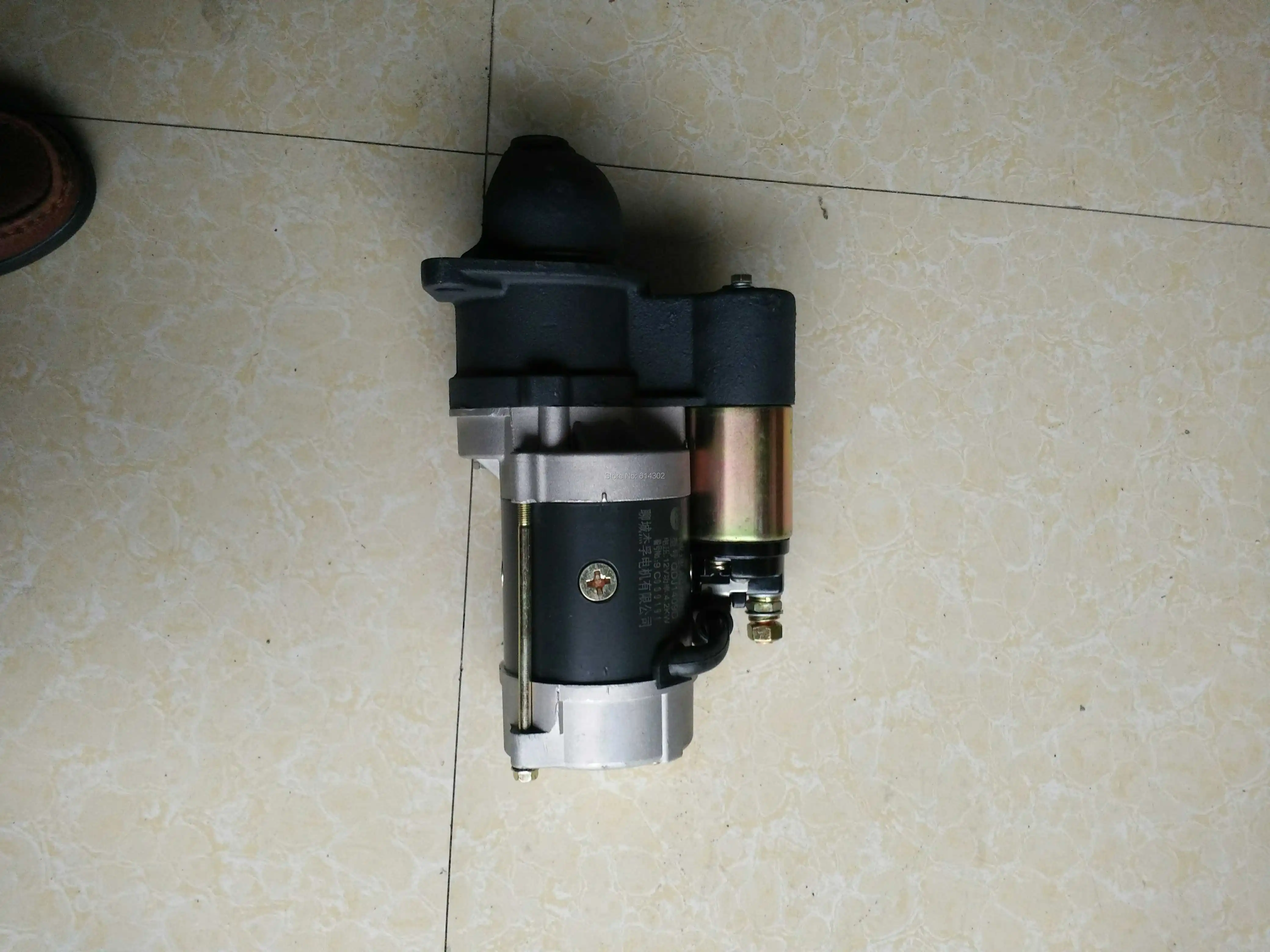 

QDJ1409D starter motor for weifang K4102ZD K4102ZP ZH4102ZD ZH4102ZP diesel engine spare parts weifang diesel generator parts