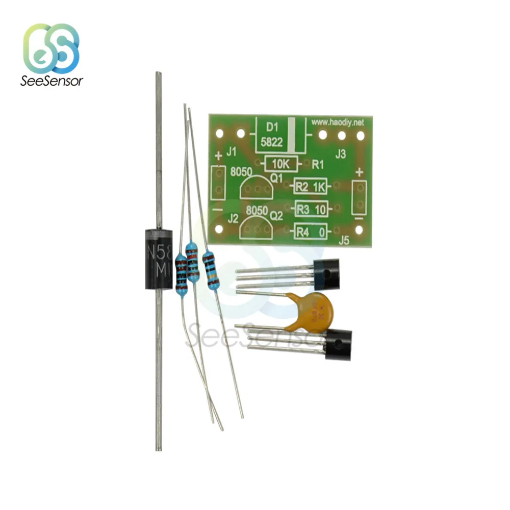 Lithium Battery Solar Charging Board with Protection Charger Module Light Control Sensor for LED Lamps Light DIY Kits