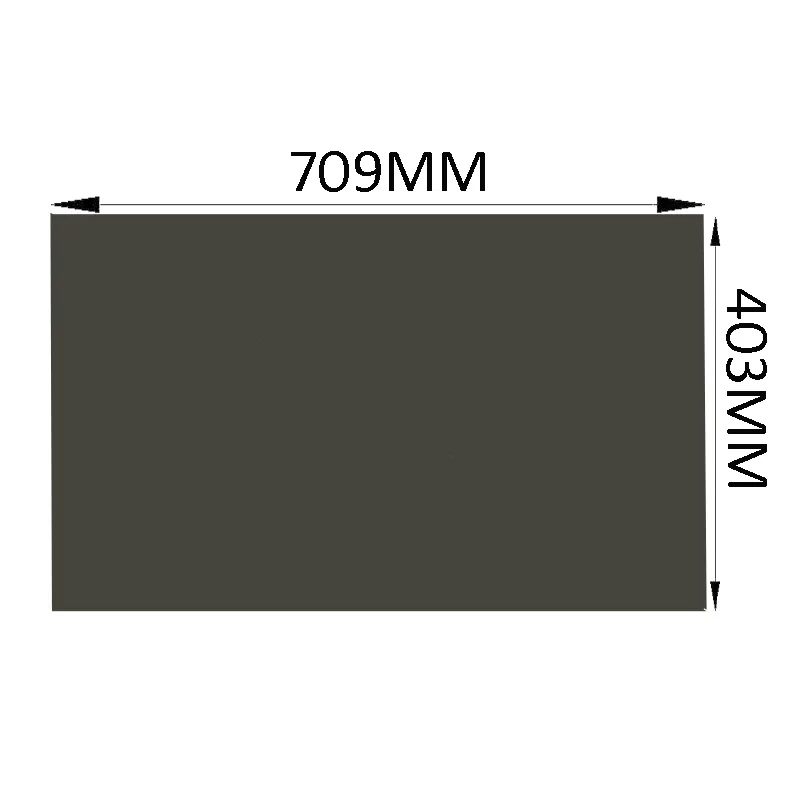 

10PCS/Lot New 32inch 90 Degree Glossy 715MM*403MM Inner Surface Film Sheets Polarized Polarizing Film LCD For TFT TV Screen