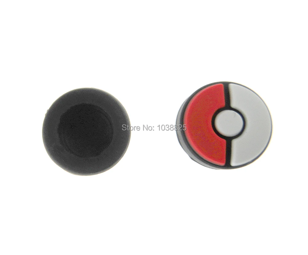 20 قطعة قبعات سيليكون ل كزة الكرة زائد المطاط غطاء مقبض ل نينتندو سويتش NS Pokeball لعبة التناظرية كاب