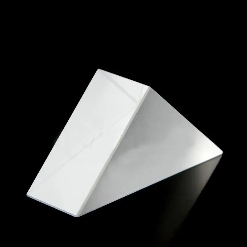 

20x20x10mm Optical Glass Triangular Lsosceles Right Angle K9 Prism Lens Light Spectrum Physics Optics