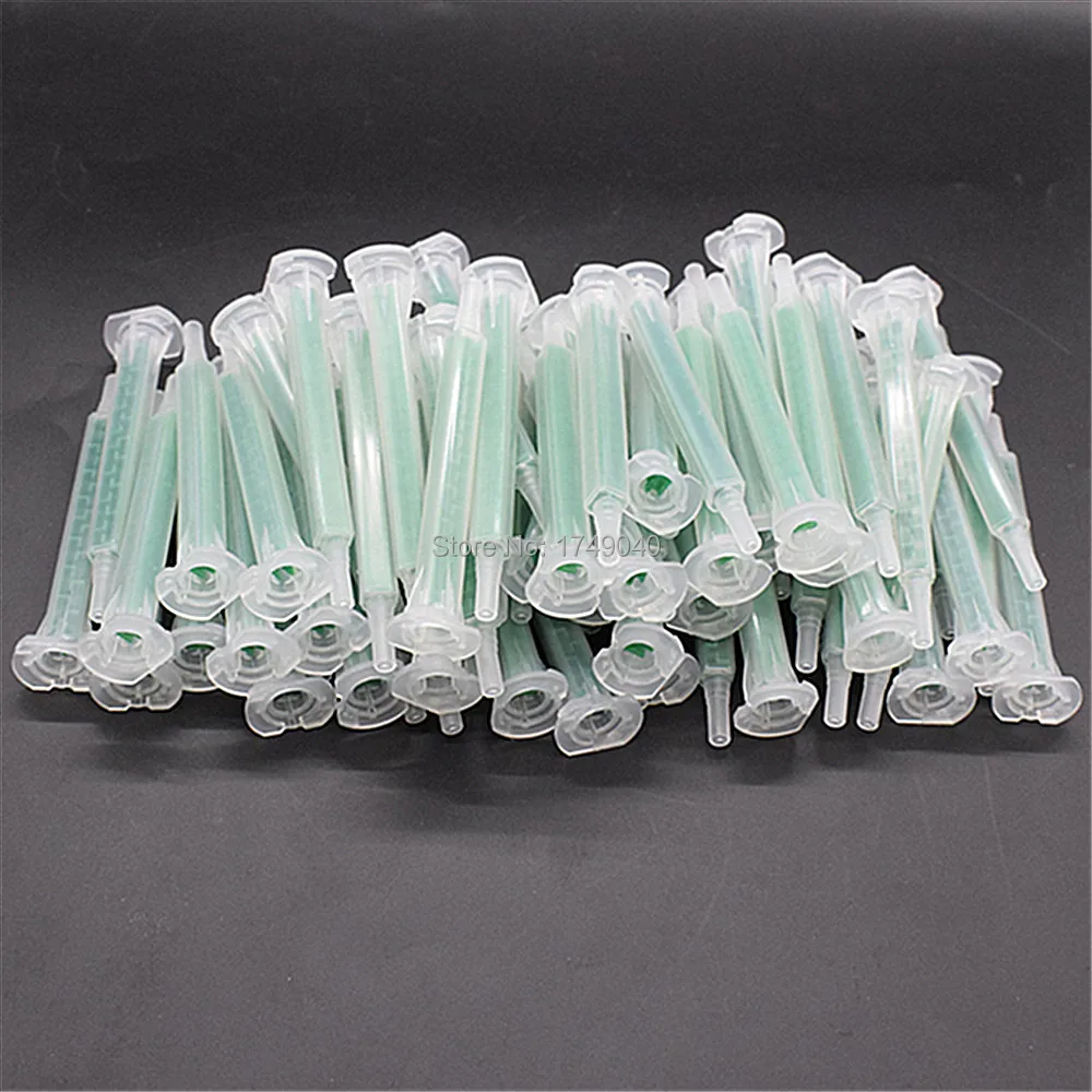 50pcs AB Glue Resin Static Mouth Mixing Nozzles Tube 83mm AB Gun Designed MA Series and Square Bayonet Mixing Tube Mixer Tools