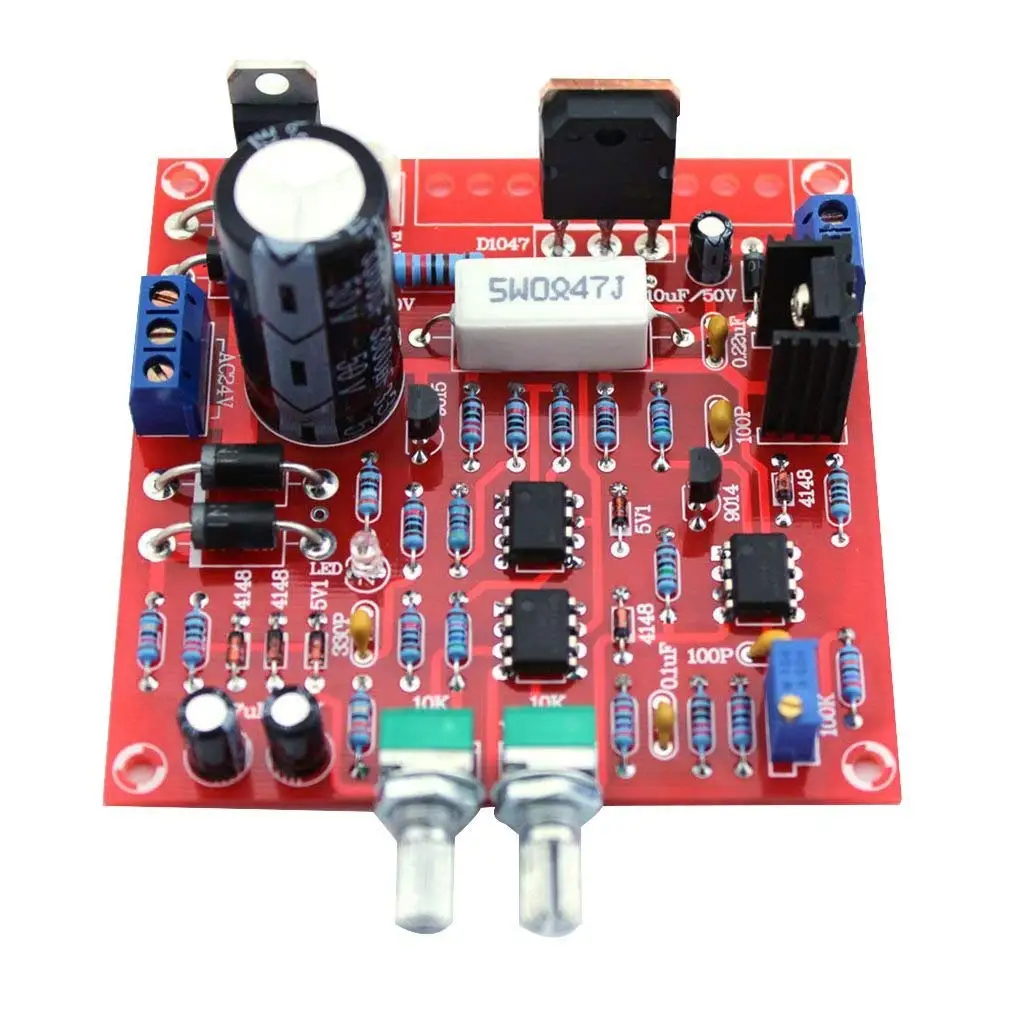 0-30V 2mA-3A Adjustable DC Regulated Power Supply DIY Kit Short with Protection continuously adjustable from 2mA to 3A