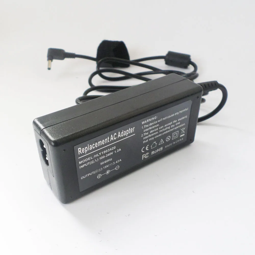 19V 3.42A AC Adapter Power Supply Cord For Asus Zenbook UX32A-DB31 UX32A-DB51 UX32A-DB71 UX32A-DB72 UX32A-DH71 Battery Charger