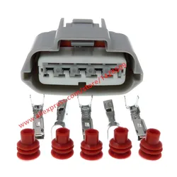 1 Set 5 Pin Female Automotive Air Flow Sensor Plug 6189-0848 6189-0783 For Nissan