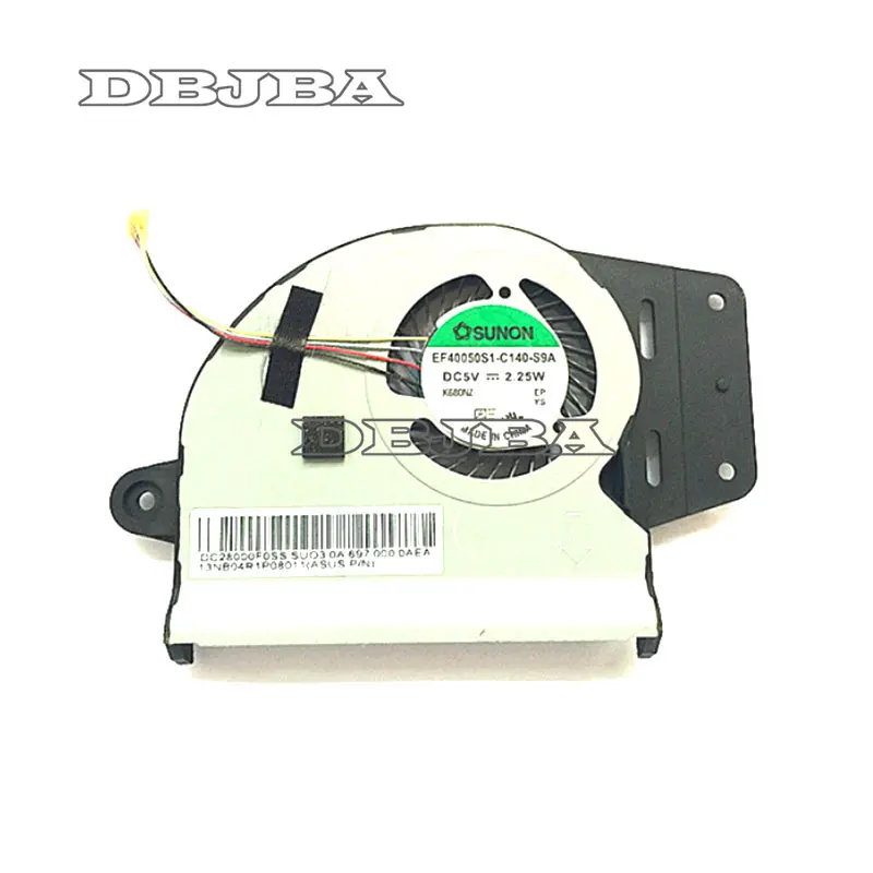 

Новинка для Asus UX303 UX303L UX303LN UX303LA UX303LB Вентилятор охлаждения графического процессора 4-проводной P/N: EF40050S1-C140-S9A DC28000F0SS меньший вентилятор