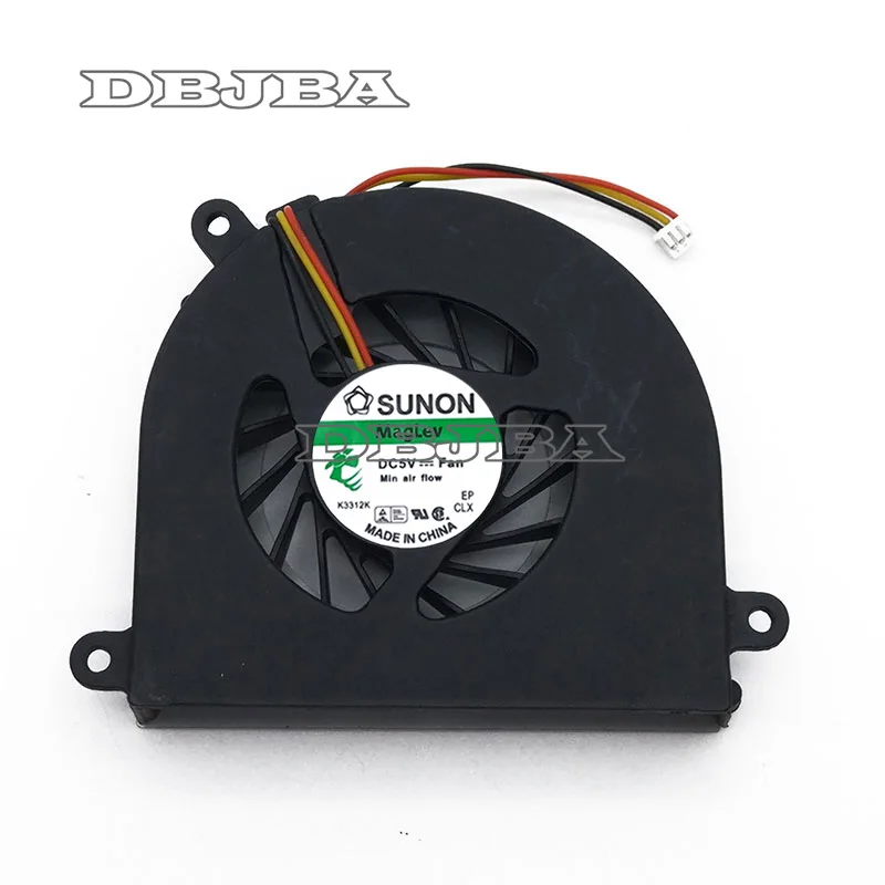 

CPU Cooler cooling Fan for Lenovo IdeaPad Y550 Y550P Y550A GB0507PHV1-A 13.V1.B3833.F.GN 5V 1.15W AB7005HX-LD3 KIWB1 Laptop