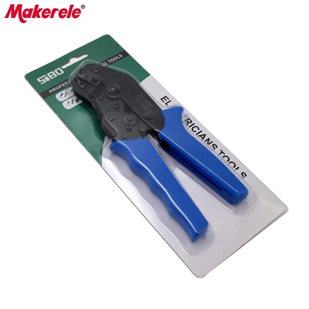 ยุโรป Terminal คีมตัด Mini SN Crimping Plier 7.5 นิ้วข้อศอกเย็น Crimping Crimping คีม Crimping คีม