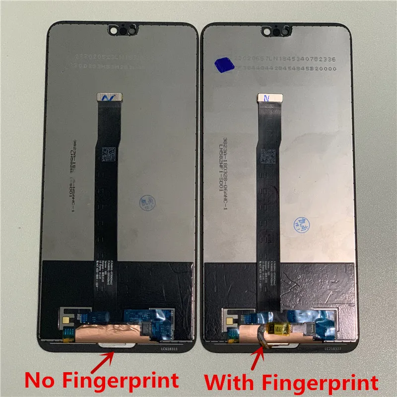 Imagem -05 - Tela Lcd para Huawei Digitador do Painel de Toque Botão Home de Impressão Digital Ferramentas Original P20 Al00 P20 Eml L29 L22 L09 Al0 58