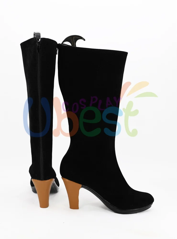 Glynda Goodwitch – bottes Cosplay pour femmes, taille personnalisée