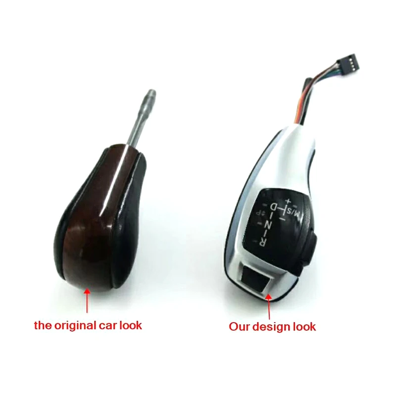 Xenplus Car Electronic Automatic Gear Shift Knob LHD With LED Indicator For BM E39 4D 5D  E46 E63 E90 E83