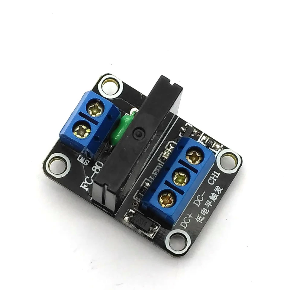 5V 12V 24V 1 Channel  SSR G3MB-202P Solid State Relay Module 240V 2A Output with Resistive Fuse  For Arduino