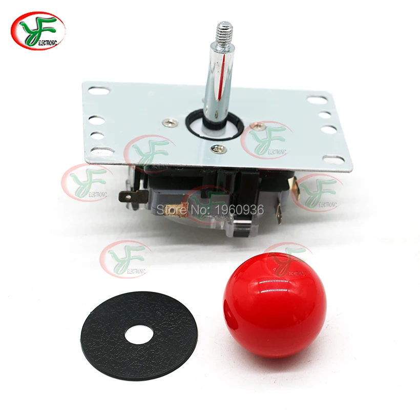 Arcade 4/8 vias joystick roud portão peças de vara de combate para jogo arcade diy