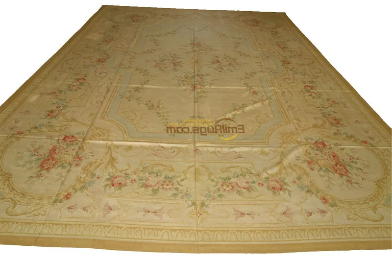 Home Decor Wool Knitting Carpets The Aubusson Savonnerie, A Handmade French Garden, Is Beautifully Embroidered With Rugs