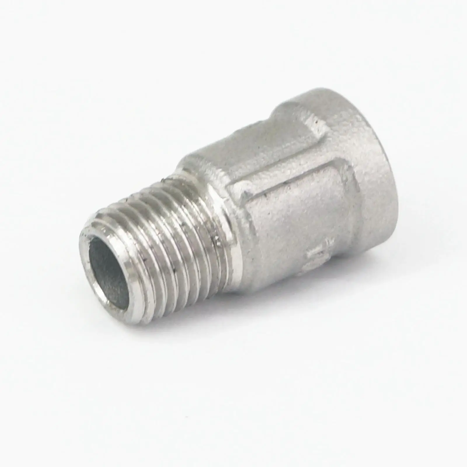 

1/4" BSPP Female to BSPT Male Thread 304 Stainless Steel Pipe Fitting Connector water oil air 230 PSI