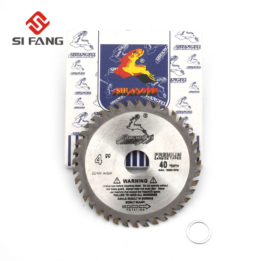 SI FANG-أداة دوارة من سبائك الكربيد ، 60-100 أسنان ، 4 إلى 12 بوصة ، ذات جودة عالية ، تستخدم لقطع الخشب والألمنيوم