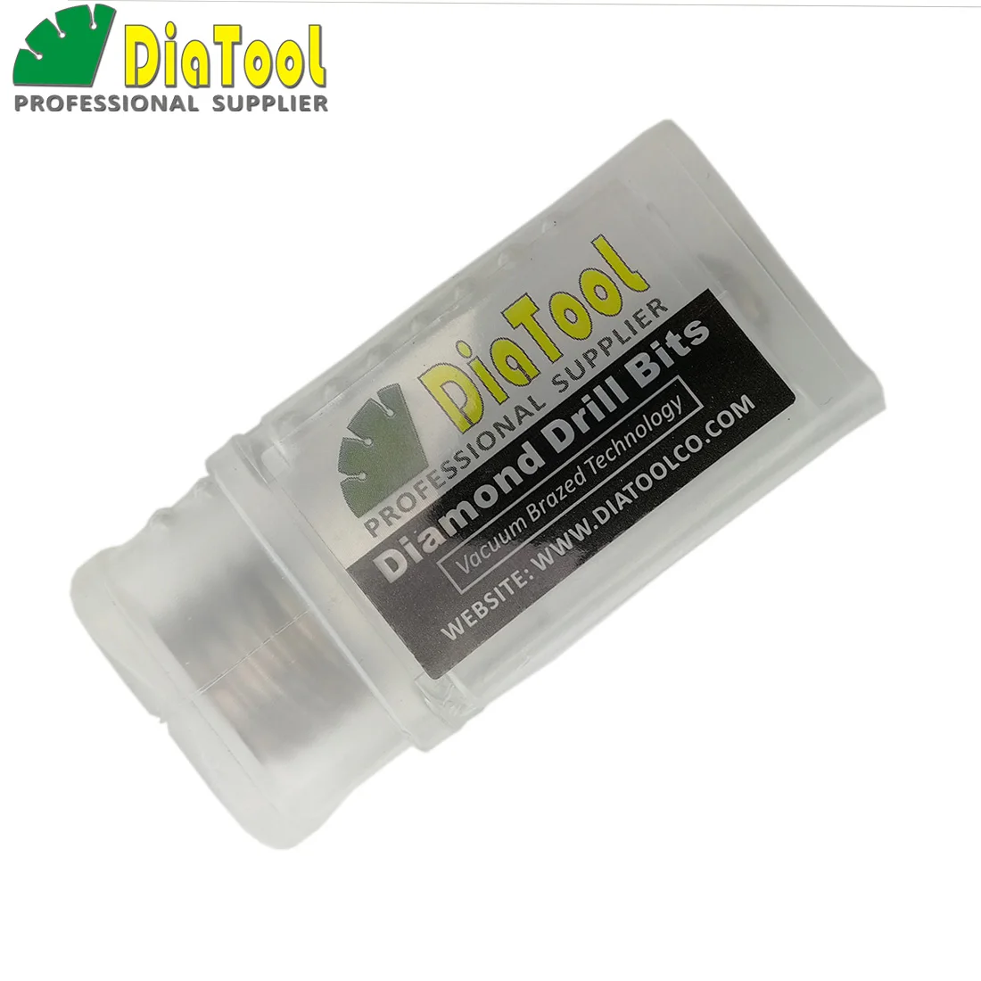 DIATOOL-Adaptador de rosca macho a vástago hexagonal 5/8 para brocas de taladro, disco de molienda de acero de buena calidad, 3/8-11, 1 unidad
