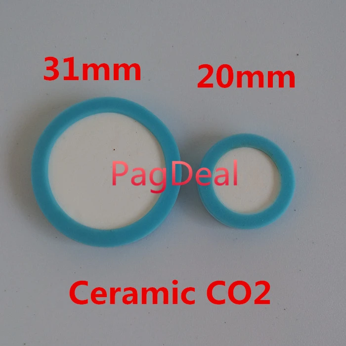 2pcs A Lot Spare Part CO2 Diffuser Replacement Caremic Disc 20mm 31mm Plant Aquarium Tank UFO Replacement Ceramic Carbon Dioxide