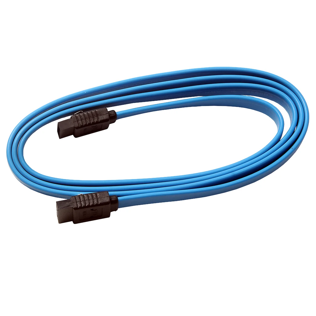 2pcs 1M SATA 3.0 III SATA3 SATAiii High Speed 6GB/s Data Cable Cord Straight to Straight HDD SSD SATA III Extension Cable