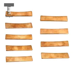 Tooyful Durable Brass Guitar Bass Radius Fingerboard Fret Press Caul Insert for Guitarist Luthier Tools Guitar Maintenance Kit