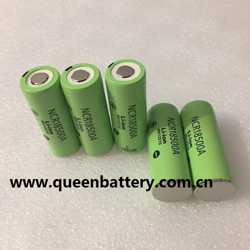 (260pcs/lot freight free)digital camera telecar flashlight battery 18500 NCR18500A 2000mAh ncr18500 3.6V 2040mAh 2000mAh 18500A