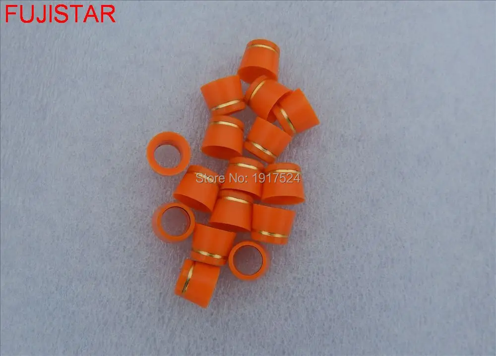 

FUJISTAR GOLF ferrules for hybrids spec : inner * higher* outer size 9.3 *10*12.7 mm orange colour