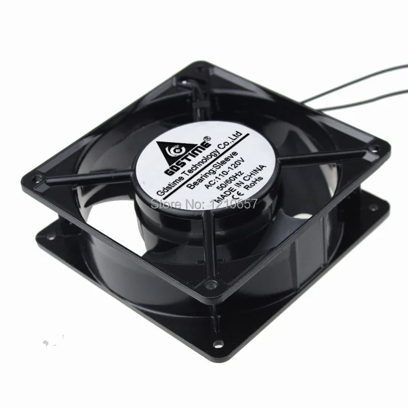 10 pcs ot 12038 120MM 120x120x38mm AC 110V 120V Exhaust Industrial Flow Cooler Cooling Fan