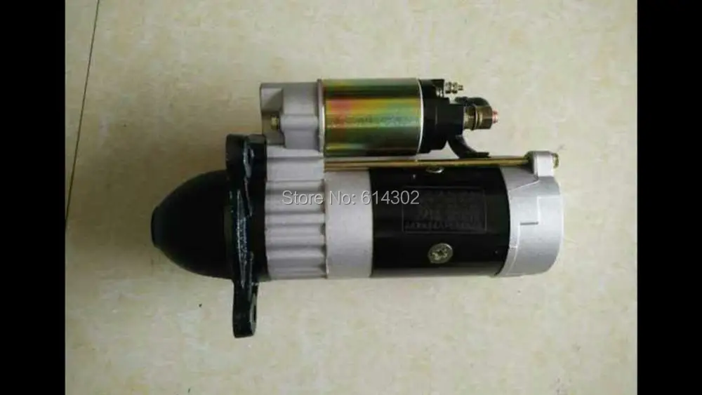 Fast Shipping Weichai R4105ZD R4105D/P/C series  diesel engine starter motor QDJ265F 24V 5.5KW for chinese brand engine