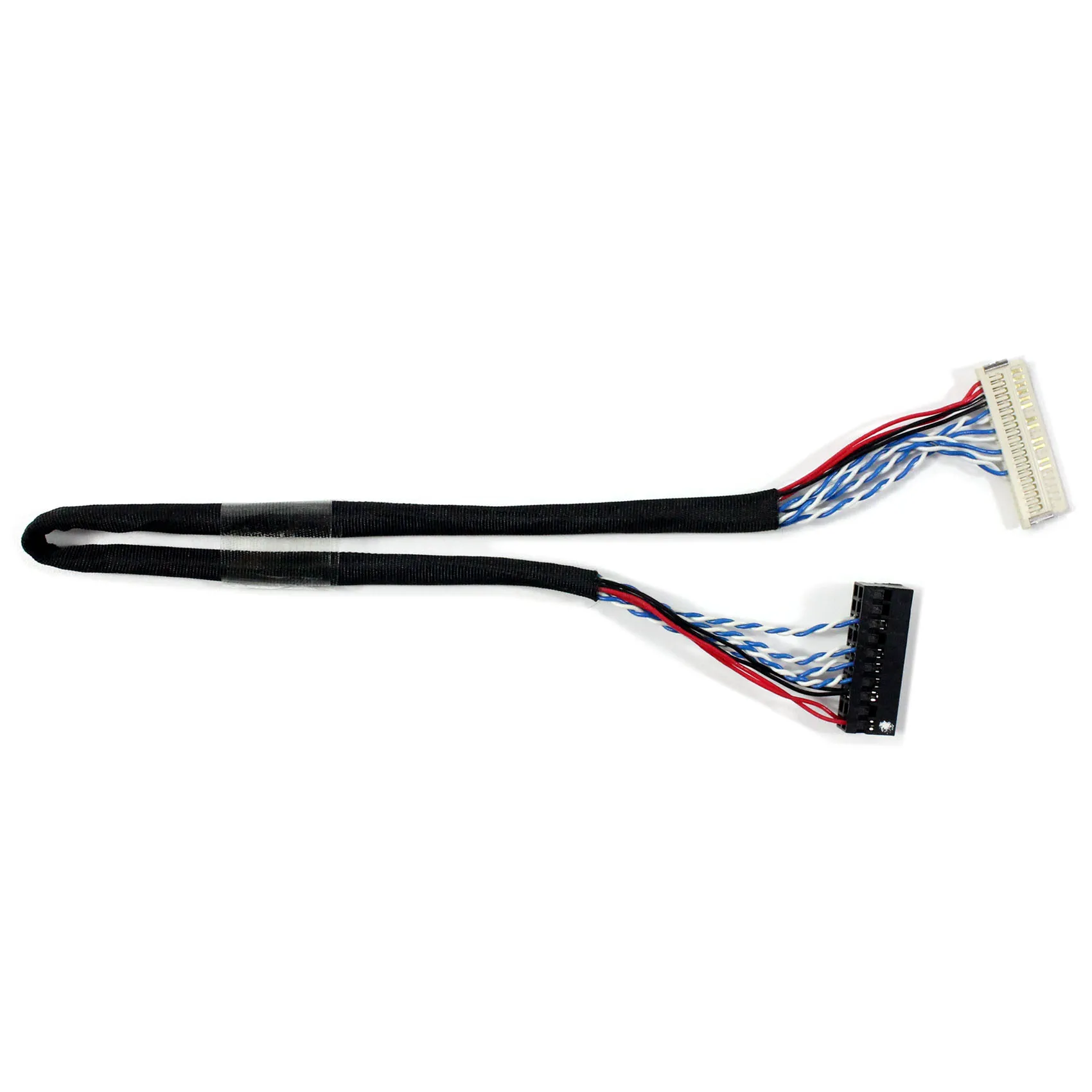 1ch 6bit LVDS Cable FIX20P Cocok untuk 12 "15" LCD Layar
