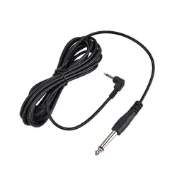 1 Pc 3 Meter 3.5mm to 6.35mm Audio Port Adapter Cable Jack Male Aux for Mixer Amplifier Electric Guitar