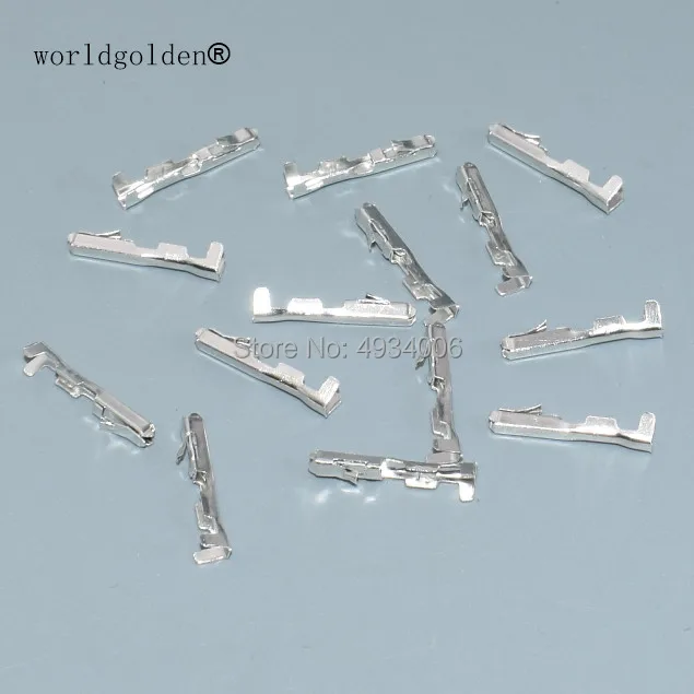 

Worldgolden Hot sale 10/20/30pcs/lot 0.6MM female crimp terminals replcement pins of 963716-1 for bmw,vw,toyota