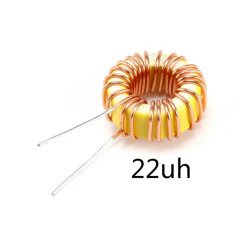 5pcs Toroid Inductor 3A Winding Magnetic Inductance 22uH 33uH 47uH 5647uH 100uH 220uH 330uH 470uH Inductor For LM2596