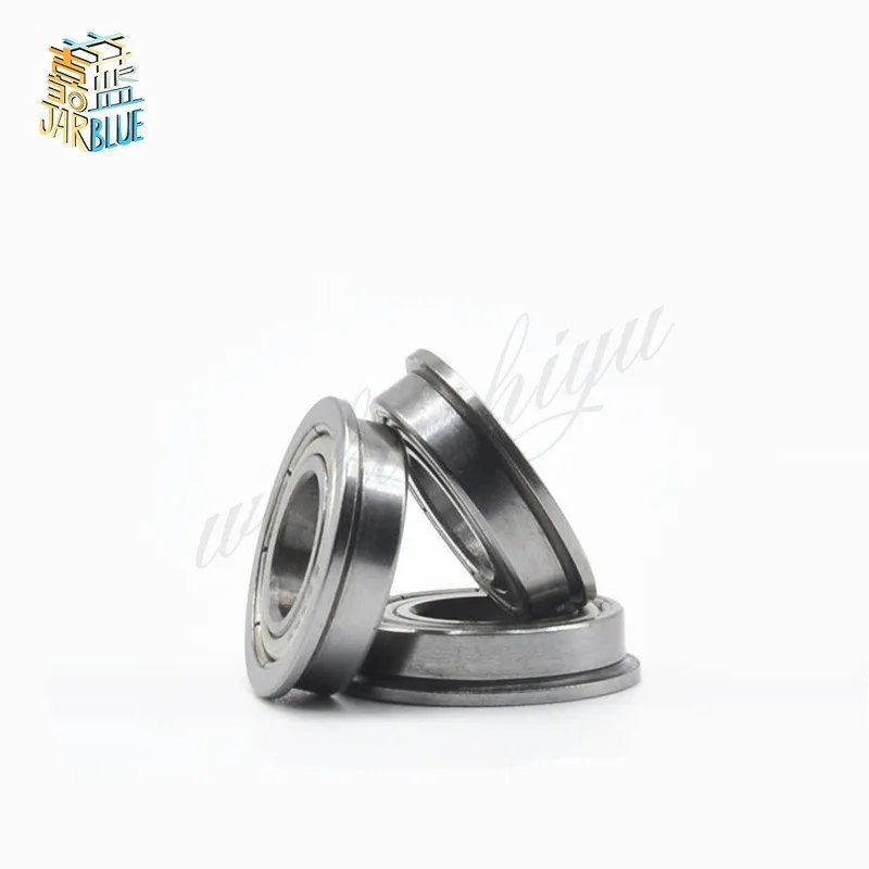 

50pcs F692ZZ F693ZZ F694ZZ F695ZZ F696ZZ F697ZZ F698ZZ F699ZZ Flange Ball Bearing Metal Shielded Flanged Bearings