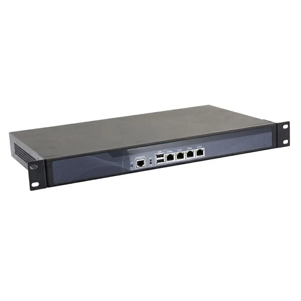 1U Rackmount Firewall sprzętowe sieciowe urządzenie zabezpieczające, RS18,Intel 4 rdzenie J4125,Router PC,4xLAN/I226-V 2.5Gbe,VGA