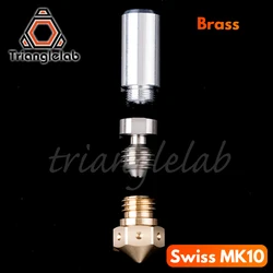 Kit Hotend Micro Swiss MK10 interamente in metallo di alta qualità MK10 ugello M7 kit stampante 3D ugello filettato tre tipi di materiale