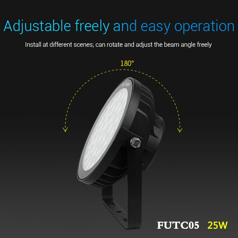 Neue MiBOXER FUTC05 25W RGB + CCT Smart LED Garten Lampe Im Freien Landschaft Licht 220V 2700 ~ 6500K können APP/remote/Alexa Voice control