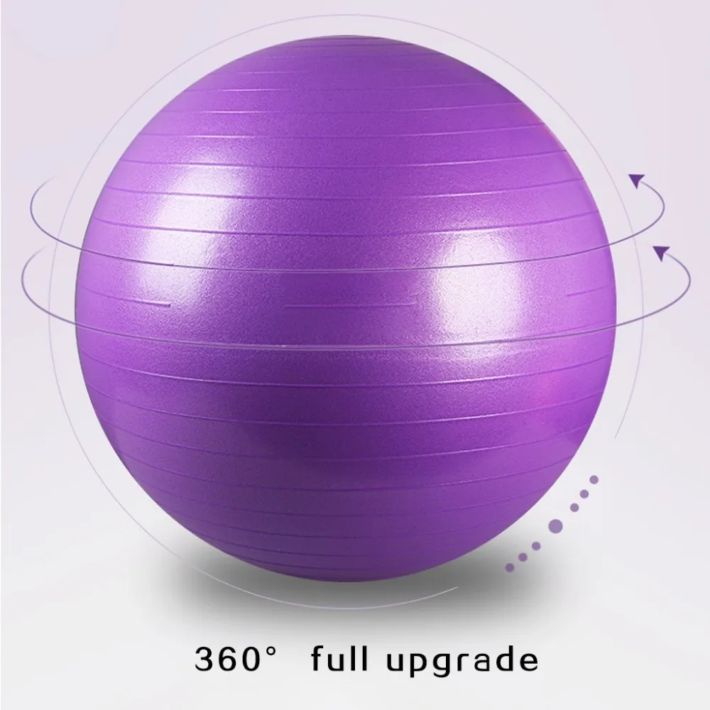 Sports Yoga Balls Pilates Fitball Exercise Ball for Gym Fitness Balance Equipment Workout Accessories 55cm 65cm 75cm