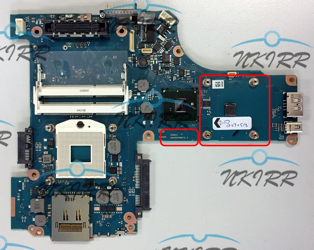 

FGNSY1 A5A002769010A P000529760 A5A002769140A P000529900 G2769A DDR3 Motherboard for Toshiba TECRA M11 M11-11L