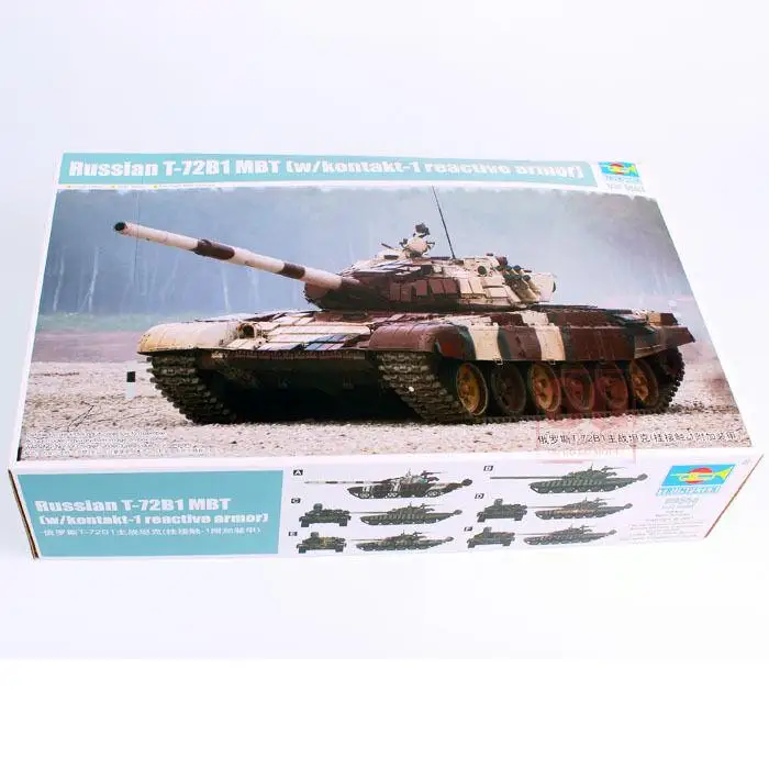 

Trumpeter 1/35 09555 Russian T-72B/T-72B1 MBT (w/Kontakt-1 Reactive Armor)